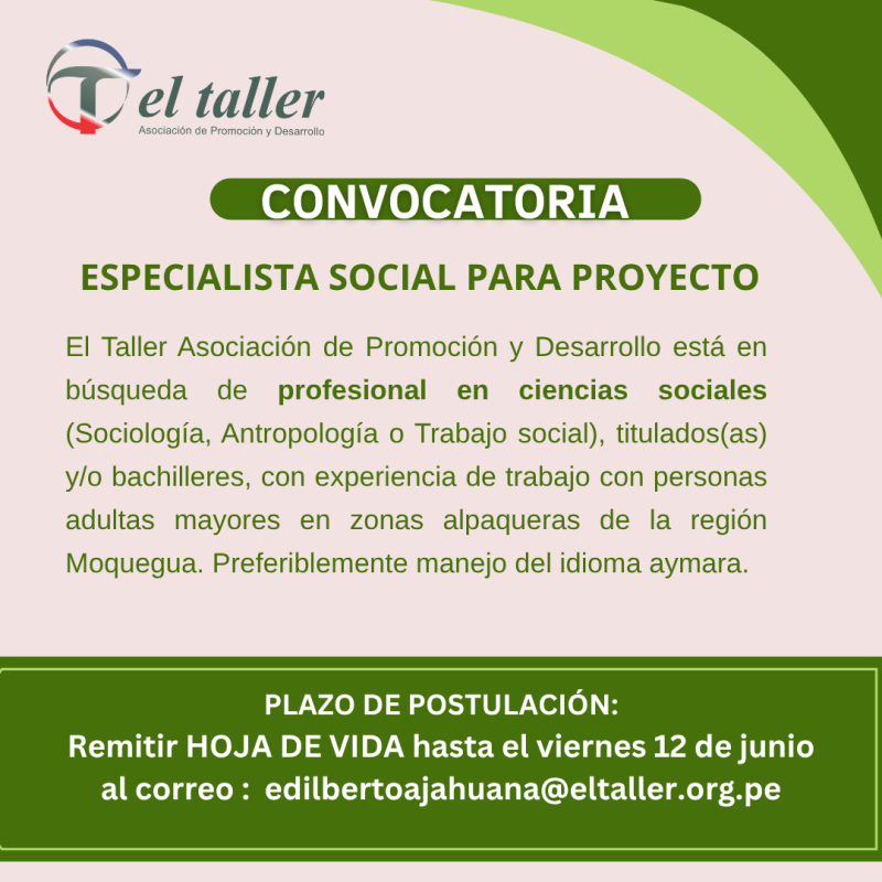 Convocatoria TDR (1)